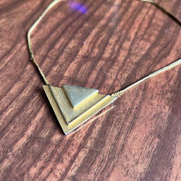 Triangle Necklace - Picture 2 of 3